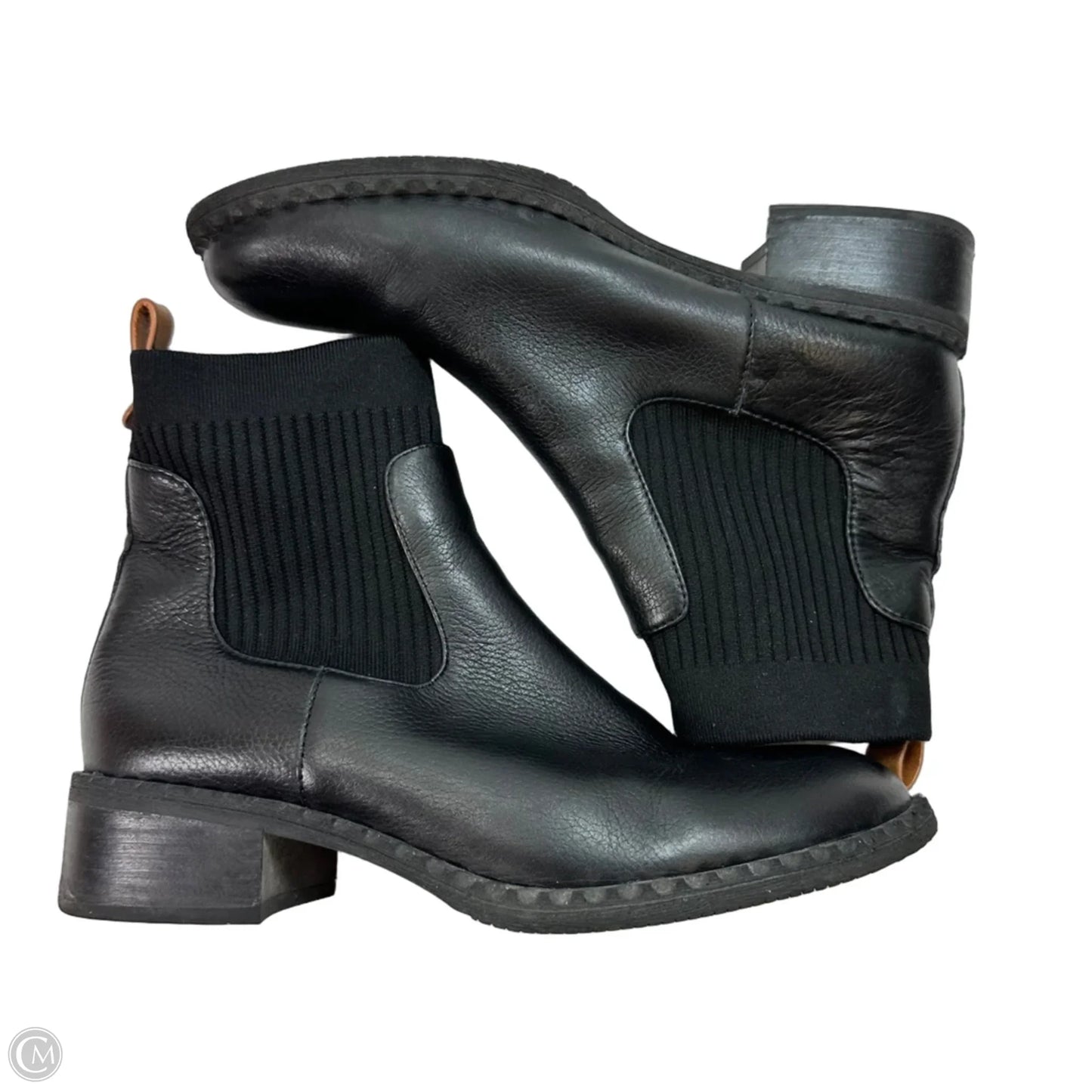 Boots Ankle Heels By Gentle Souls In Black, Size: 9.5