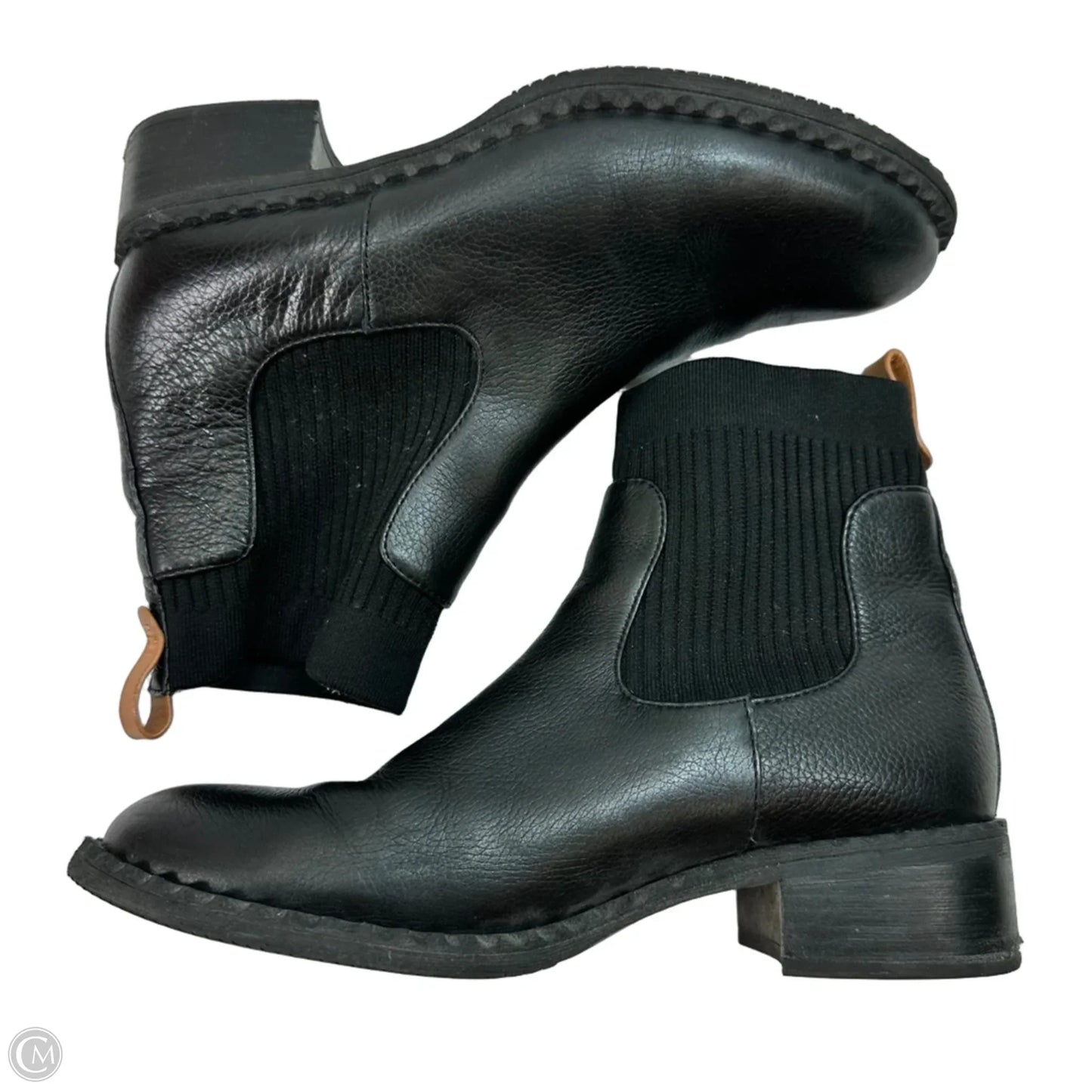 Boots Ankle Heels By Gentle Souls In Black, Size: 9.5