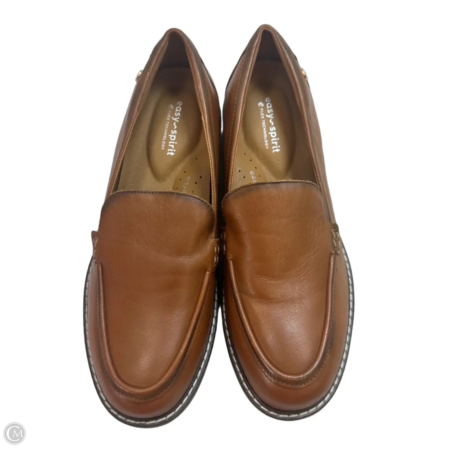 Shoes Flats By Easy Spirit In Brown, Size: 9