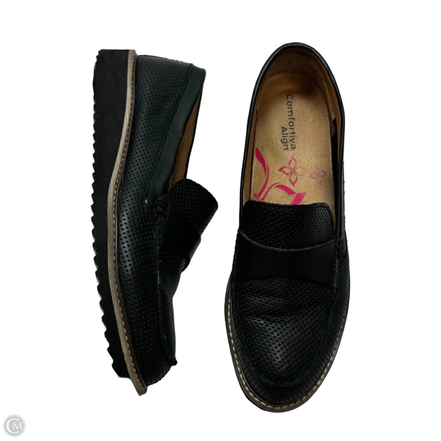 Shoes Flats By Comfortiva In Black, Size: 8.5