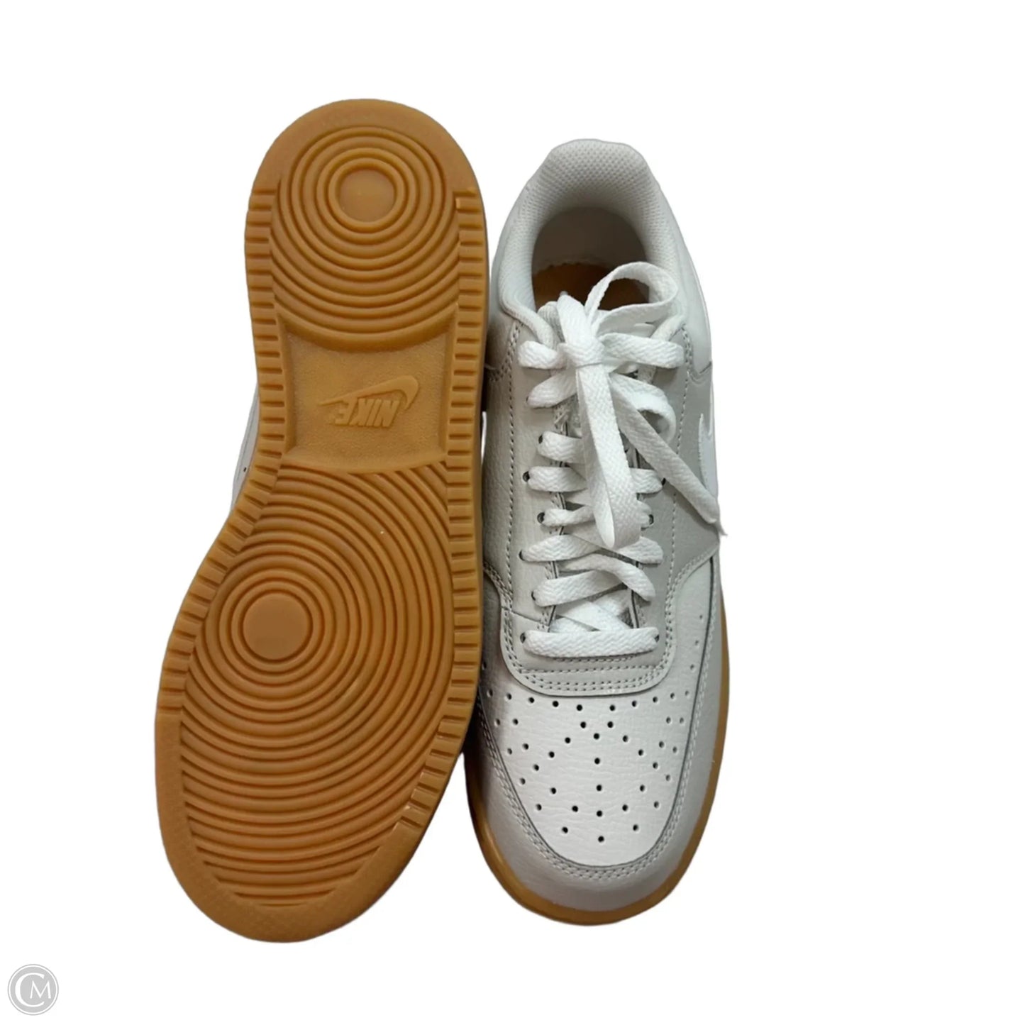 Shoes Athletic By Nike In White, Size: 9.5