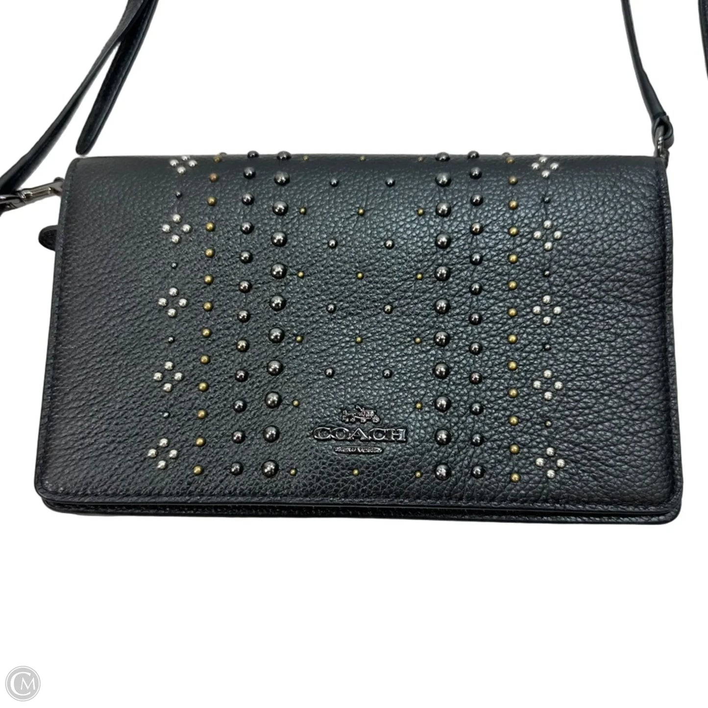 Clutch crossbody Designer By Coach, Size: Small