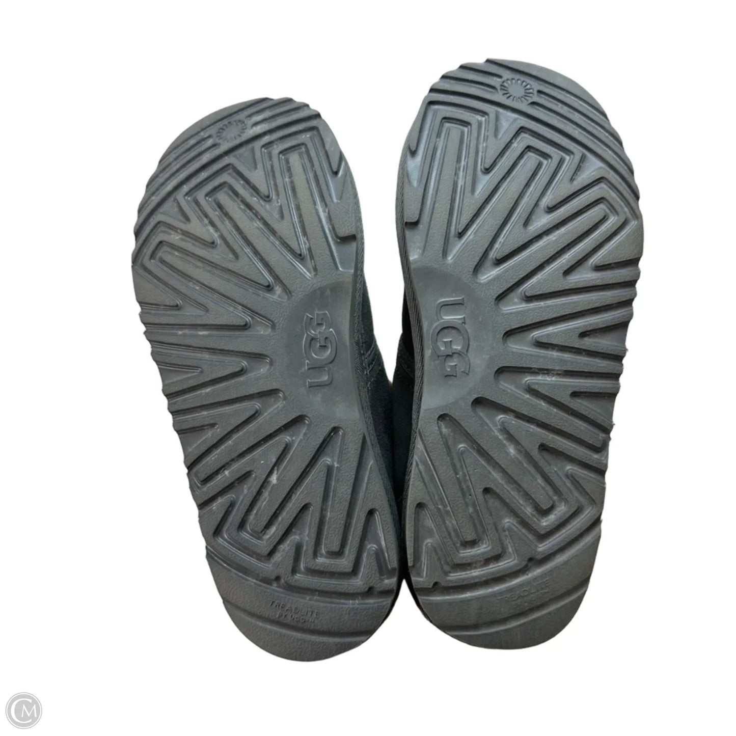 Boots Designer By Ugg In Grey, Size: 38