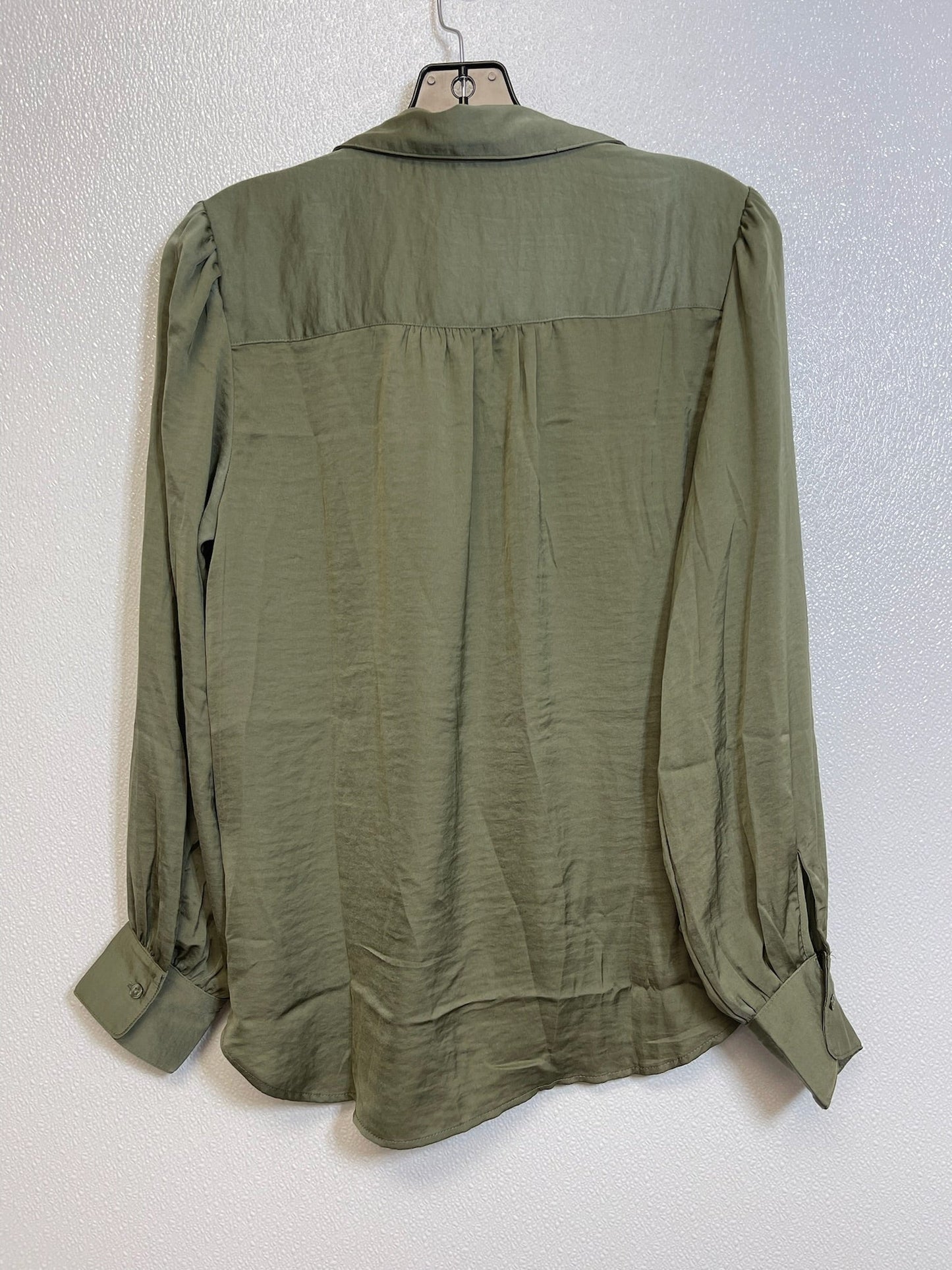 Green Top Long Sleeve Banana Republic O, Size S