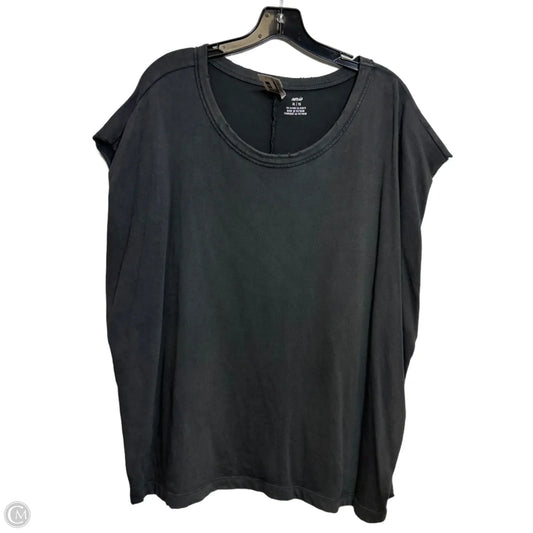 Top Short Sleeve By Aerie In Grey, Size: Xl