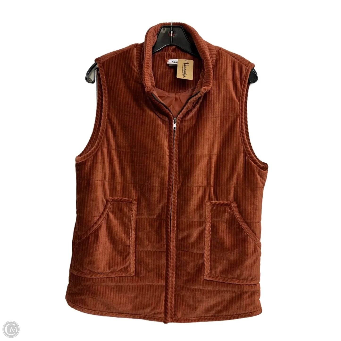 Vest Other By Clothes Mentor In Orange, Size: L