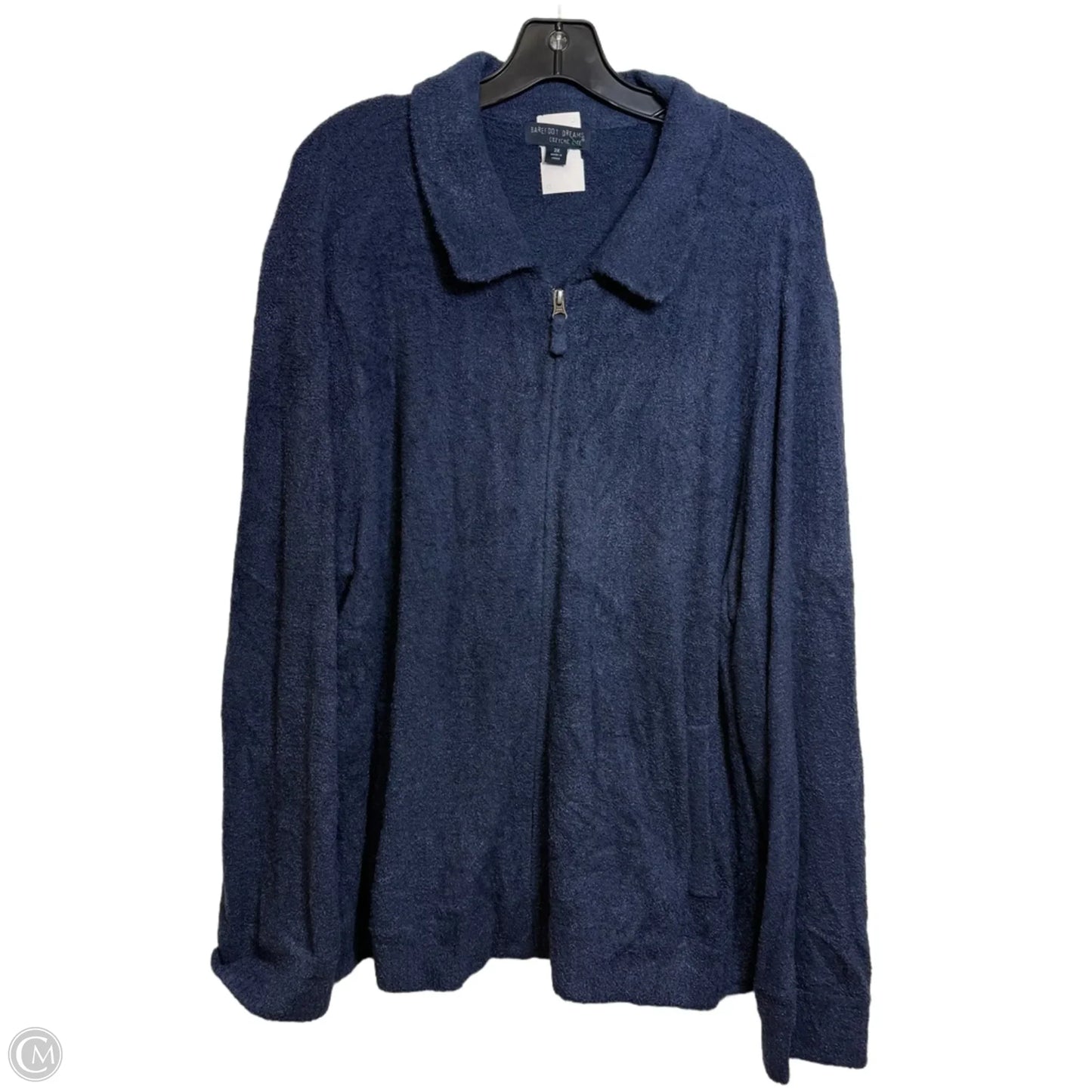Cardigan By Barefoot Dreams In Blue, Size: 3x