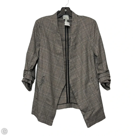 Blazer By Joie In Plaid Pattern, Size: Xs