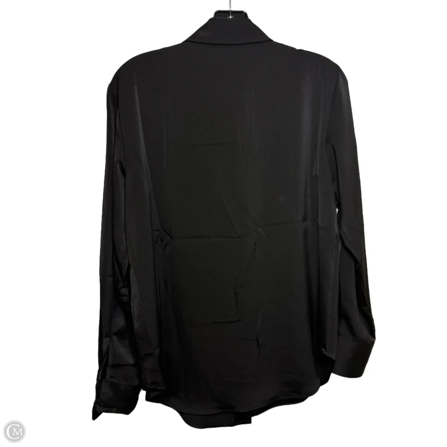 Top Long Sleeve By Philosophy In Black, Size: S