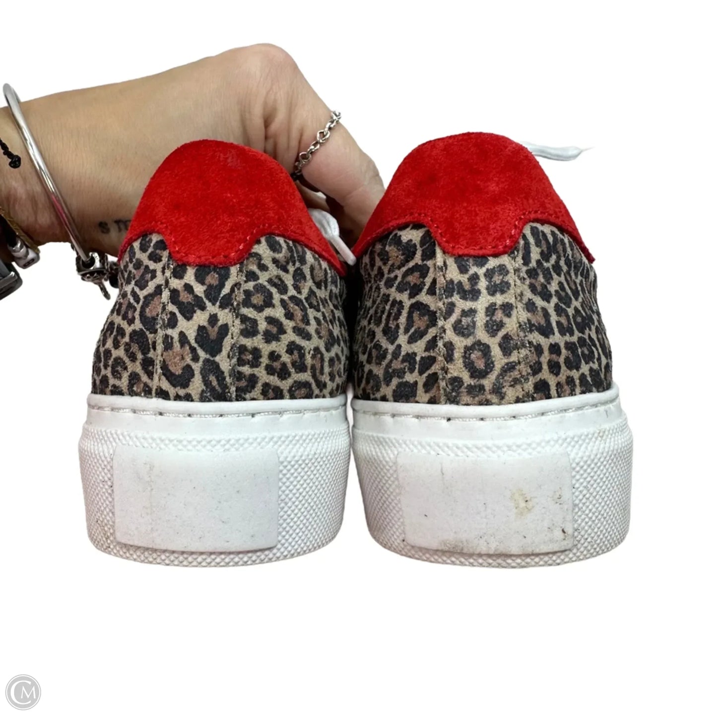 Shoes Sneakers By Clothes Mentor In Animal Print, Size: 7