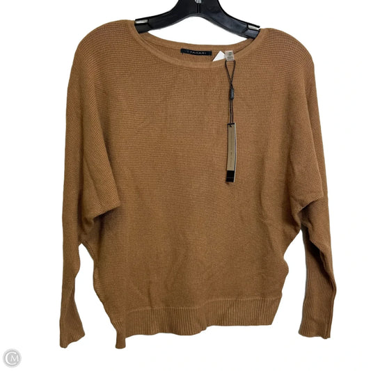 Top Long Sleeve By Tahari In Tan, Size: Xs