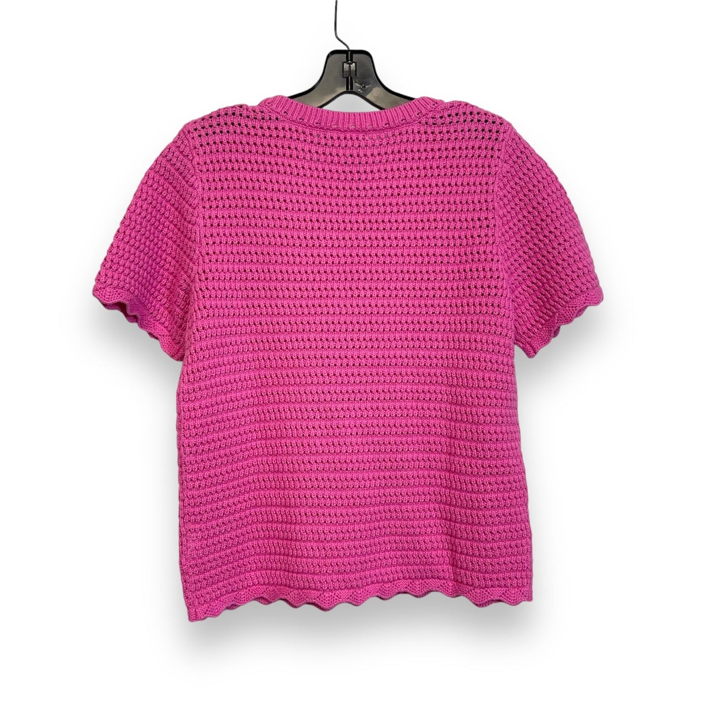 Sweater Short Sleeve By Gap In Pink, Size: S