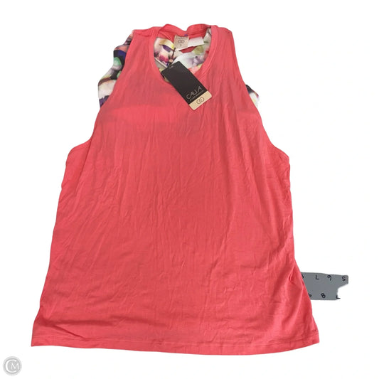 Athletic Tank Top By Calia In Coral, Size: S