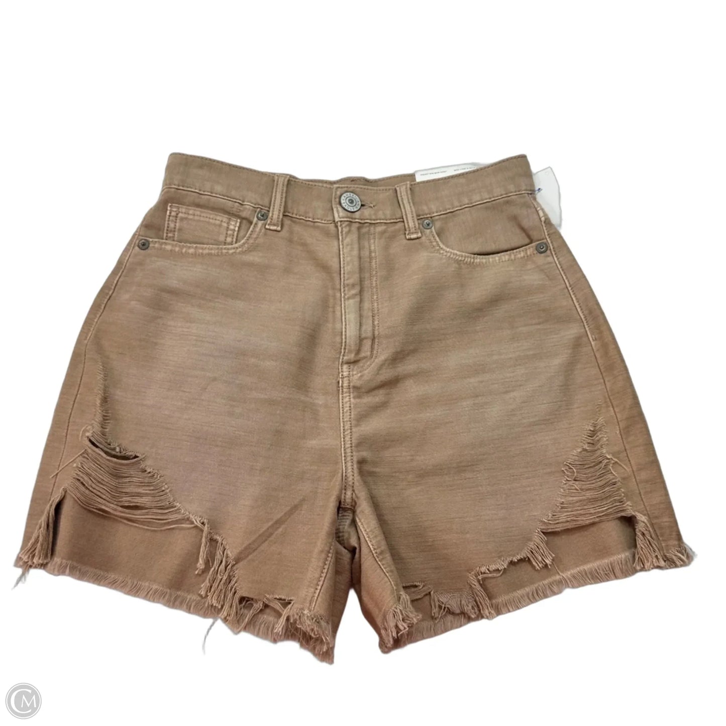 Shortalls By American Eagle In Brown, Size: 0