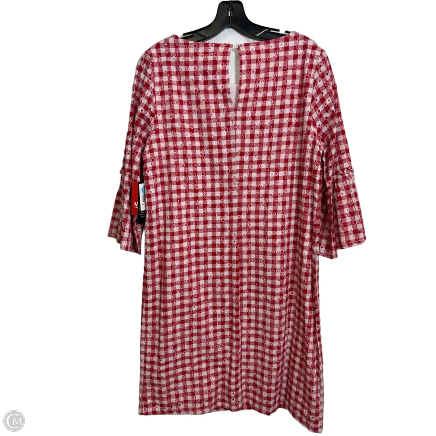 Dress Casual Midi By Clothes Mentor In Checkered Pattern, Size: 12P