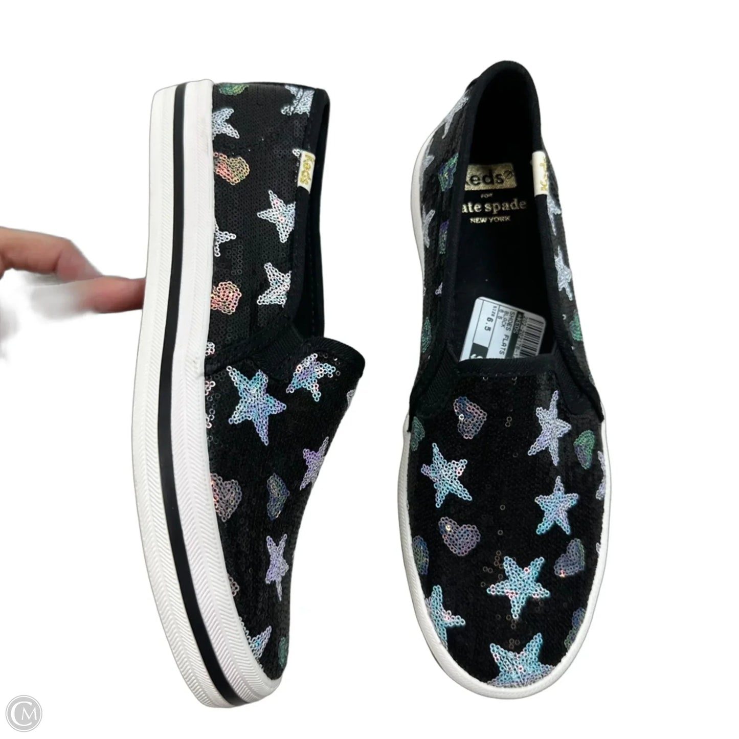 Shoes Flats By Keds In Black, Size: 6.5