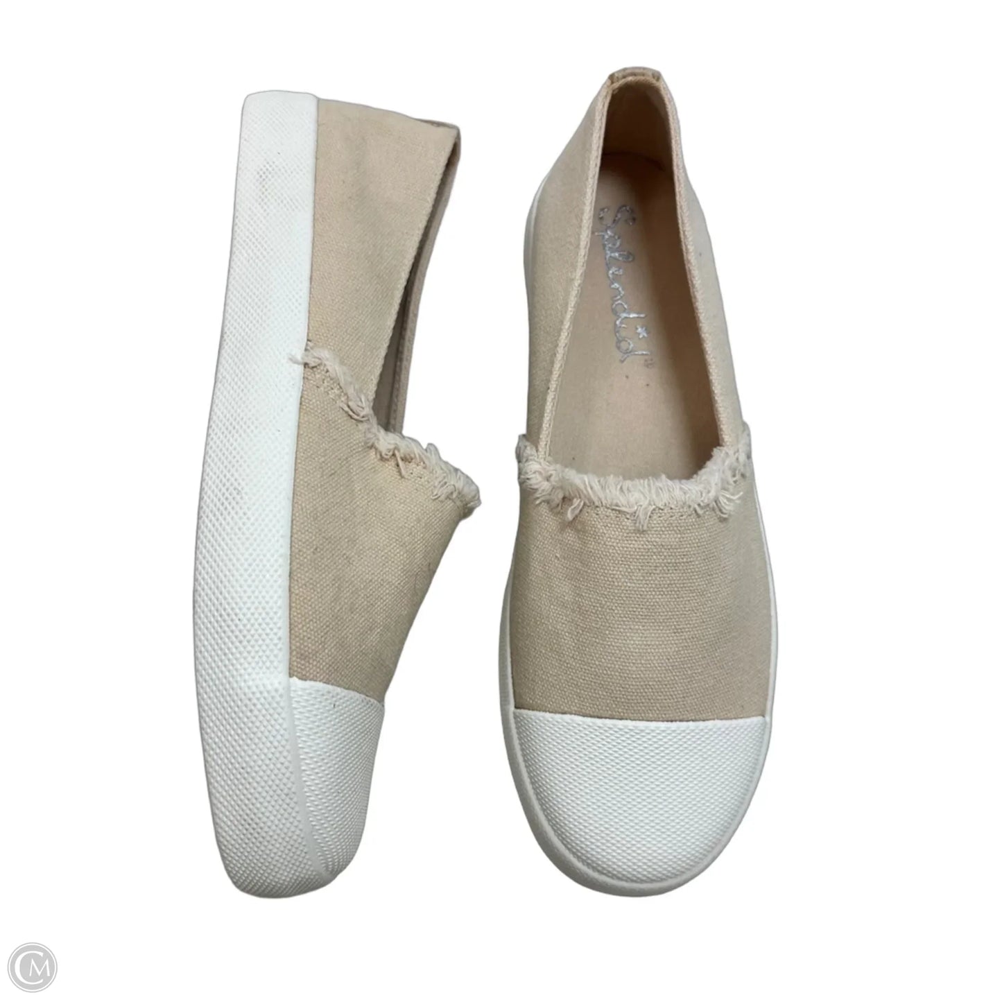 Shoes Sneakers By Splendid In Tan, Size: 6.5