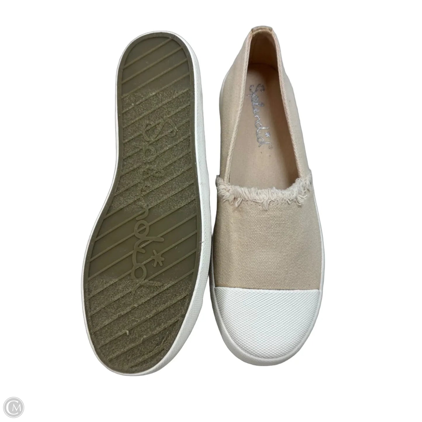 Shoes Sneakers By Splendid In Tan, Size: 6.5