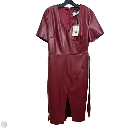 Dress Party Midi By Bardot In Red, Size: L