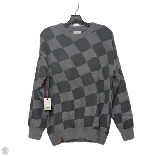 Sweater By Simply Southern In Grey, Size: L