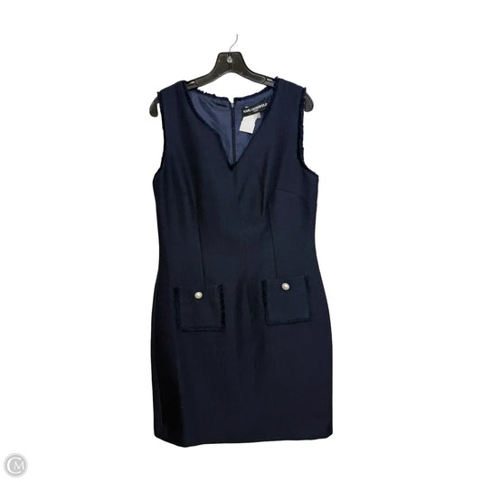 Dress Designer By Karl Lagerfeld In Navy, Size: 10