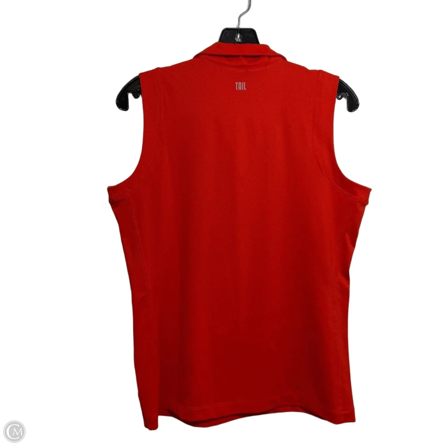 Athletic Tank Top By Tail In Red, Size: M