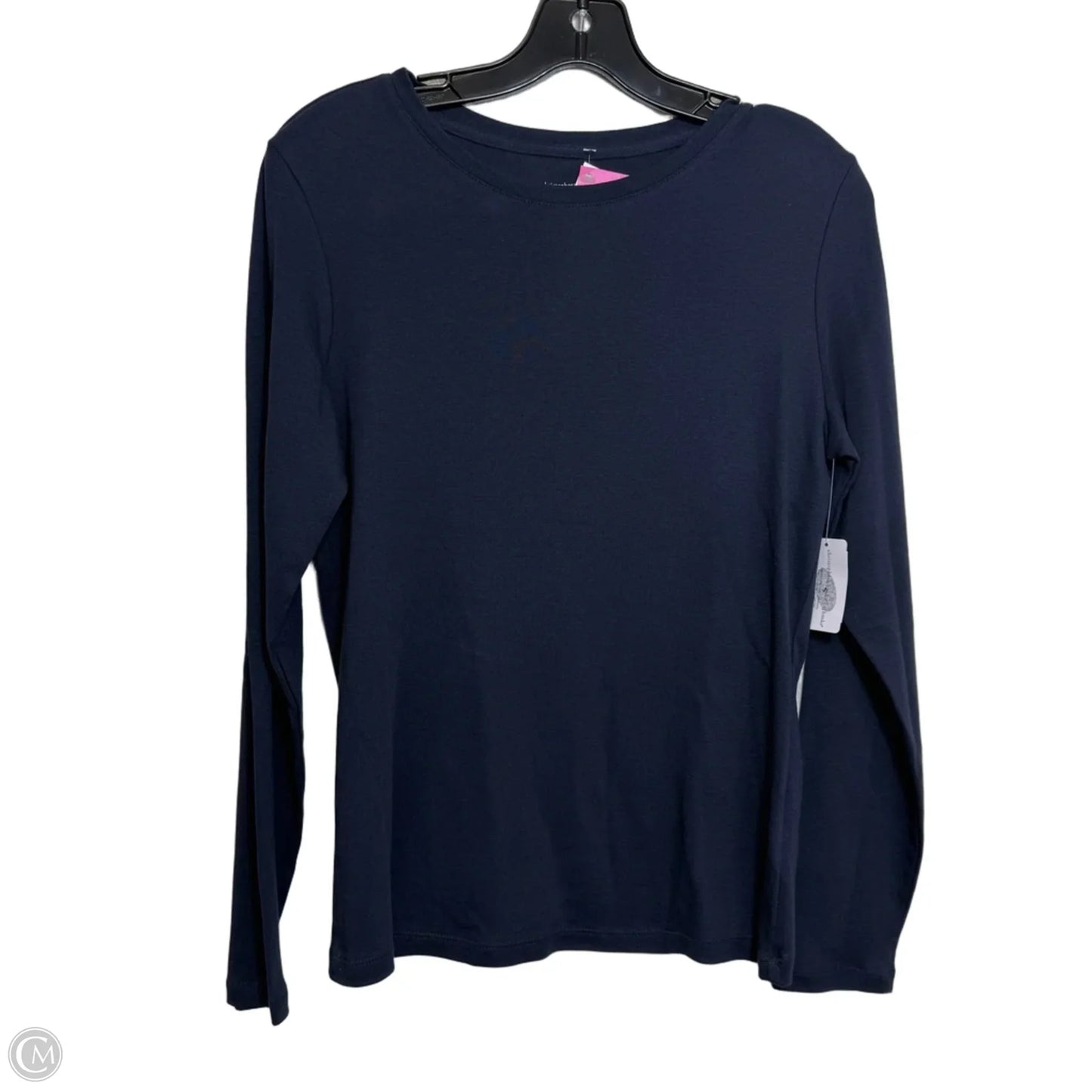 Top Long Sleeve By Christopher And Banks In Navy, Size: S