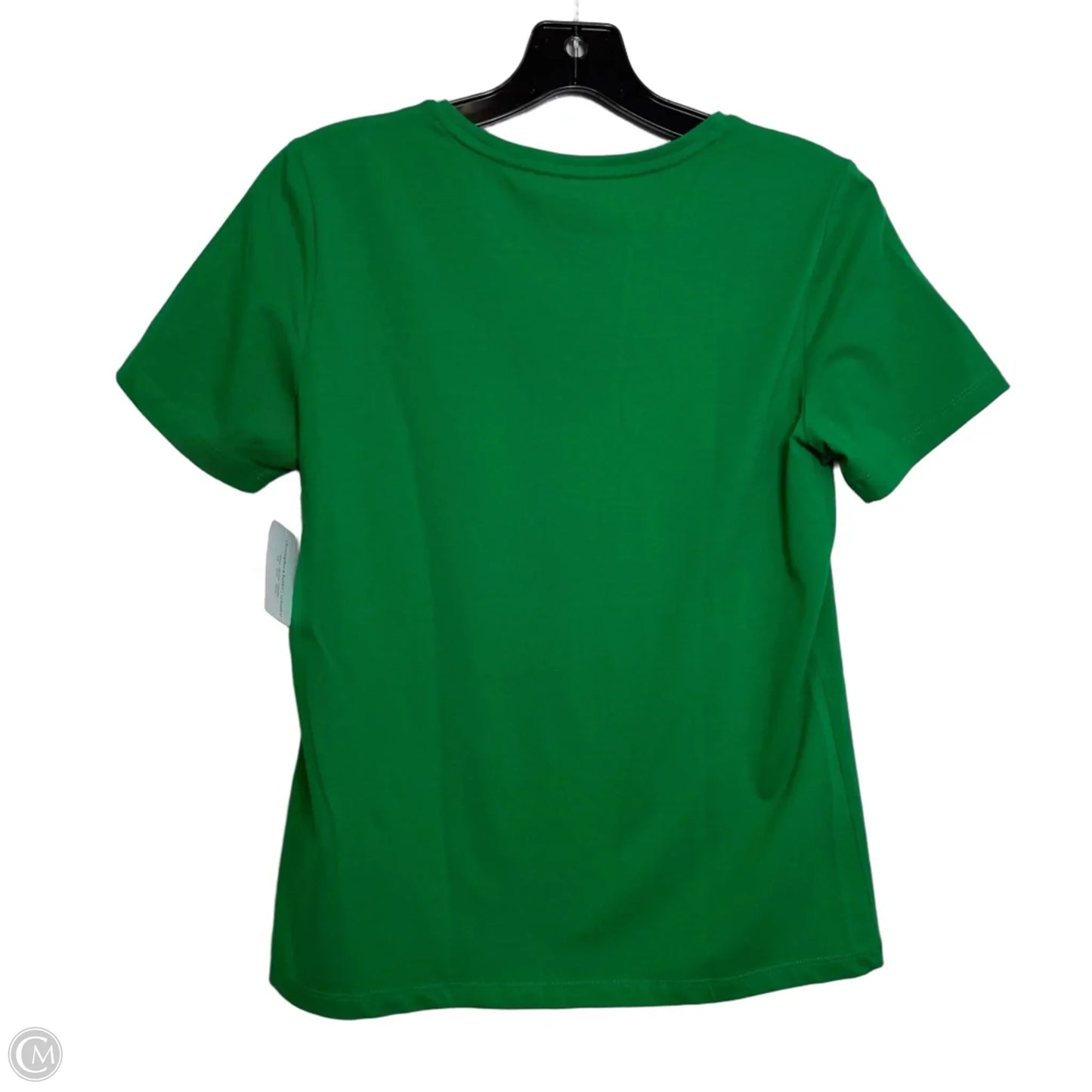 Top Short Sleeve Basic By Christopher And Banks In Green, Size: S