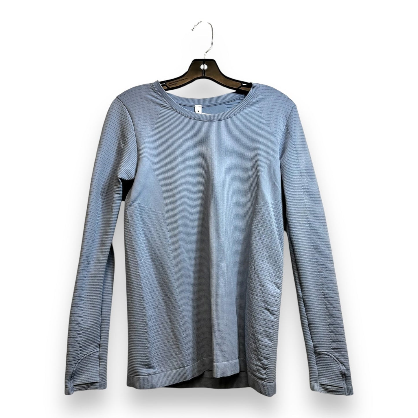 Athletic Top Long Sleeve Crewneck By Athleta In Blue, Size: M