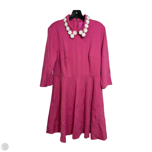 Dress Designer By Kate Spade In Pink, Size: L
