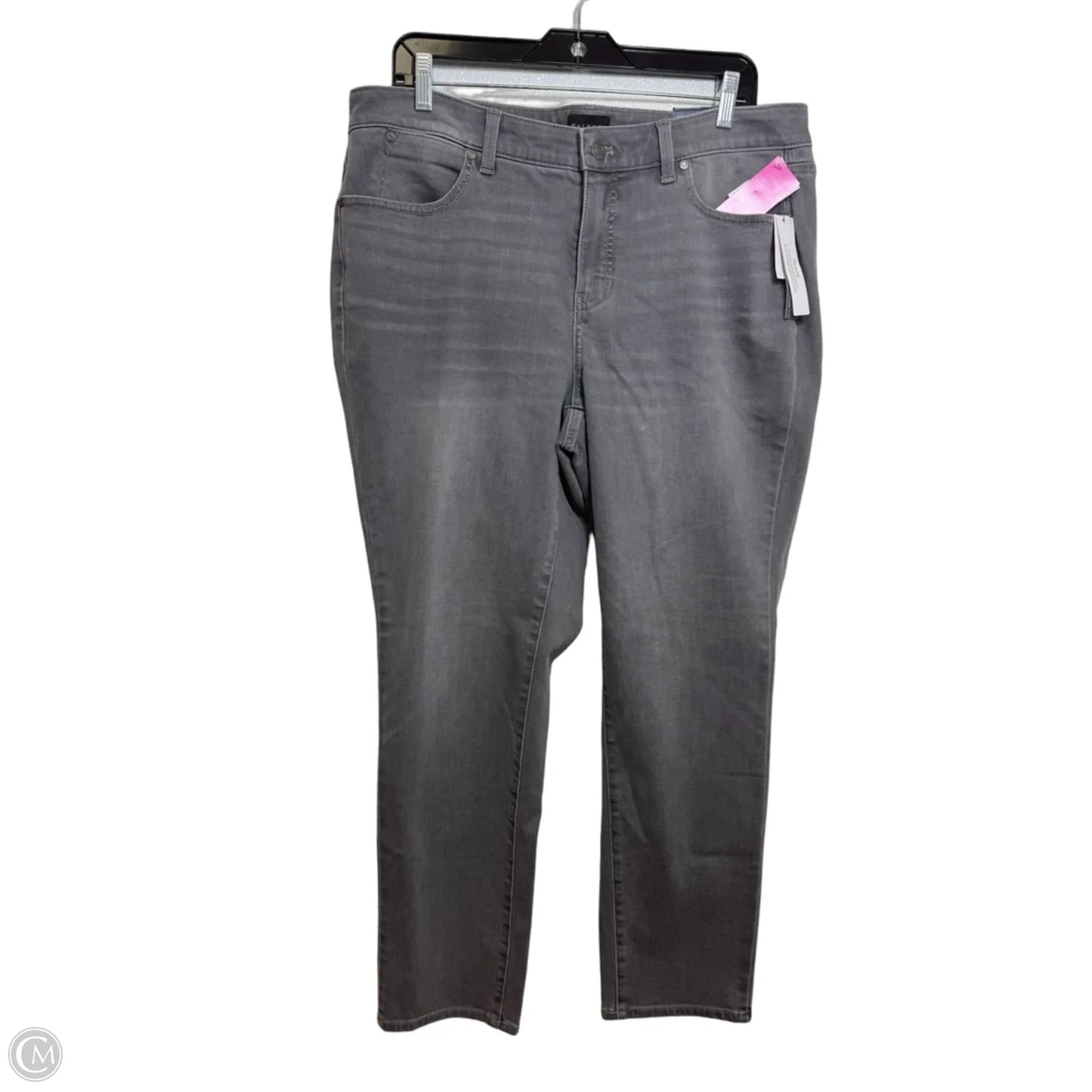 Jeans Skinny By Talbots In Grey, Size: 14