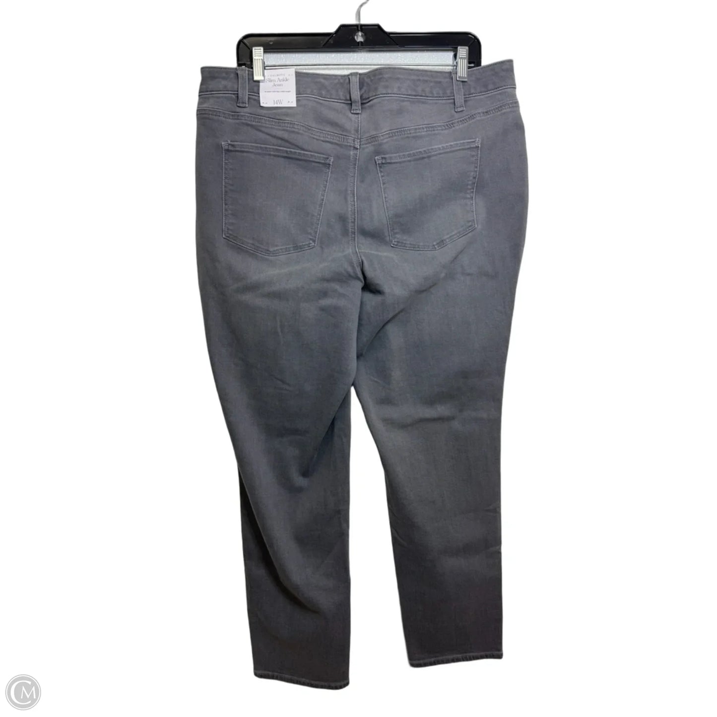 Jeans Skinny By Talbots In Grey, Size: 14