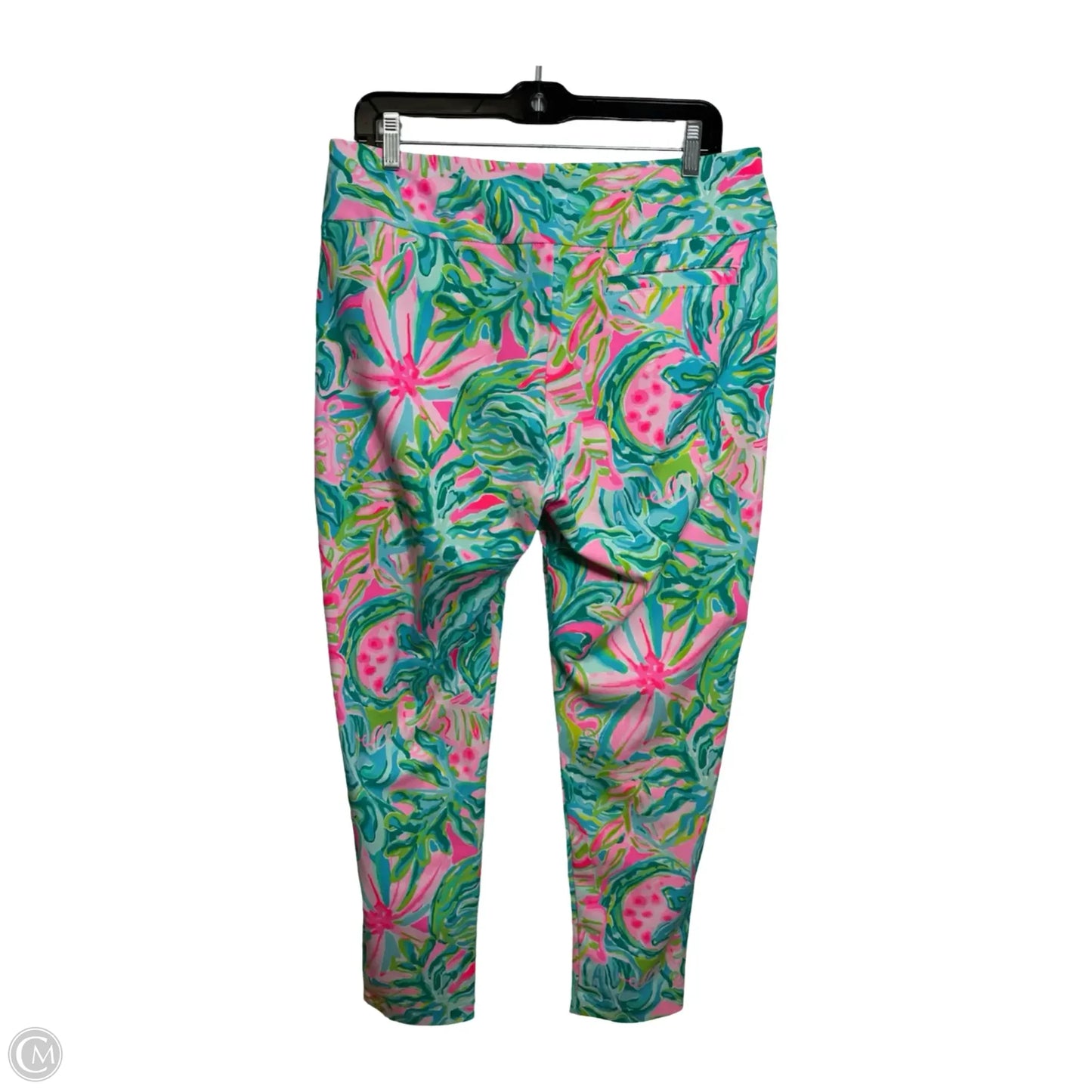 Pants Designer By Lilly Pulitzer In Tropical Print, Size: 12