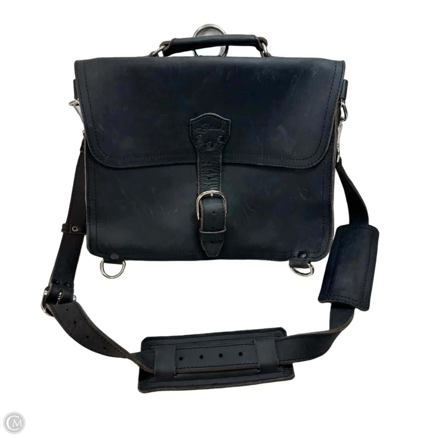Laptop Bag Leather By SADDLEBACK, Size: Medium