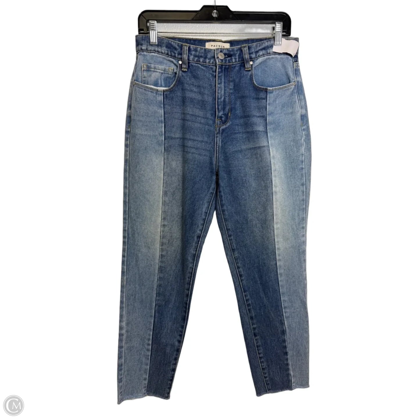 Jeans Straight By Pacsun In Blue Denim, Size: 6