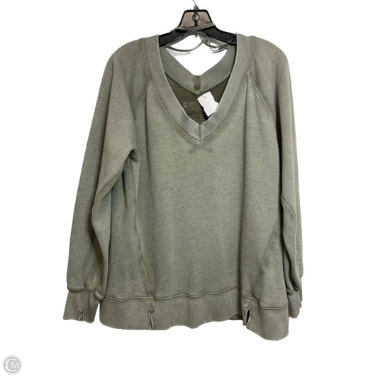 Top Long Sleeve By Aerie In Green, Size: Xs