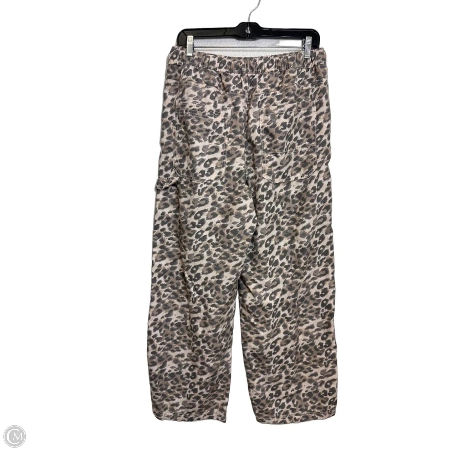 Barrel Pants Wide Leg By Aerie In Animal Print, Size: M