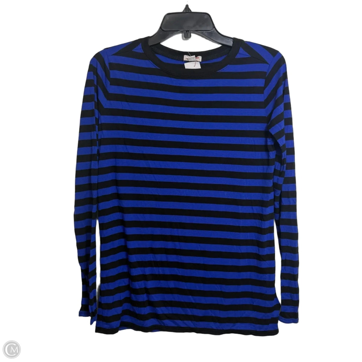Top Long Sleeve Basic By Gap In Blue, Size: Xs