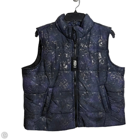 Vest Puffer & Quilted By Ideology In Navy, Size: M