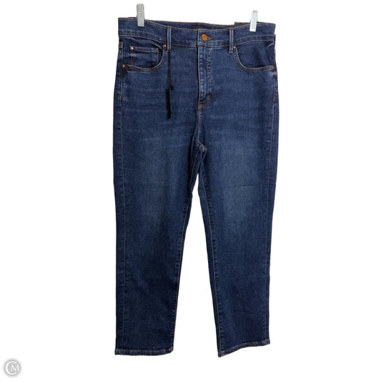 Jeans Straight By Ann Taylor In Blue Denim, Size: 10