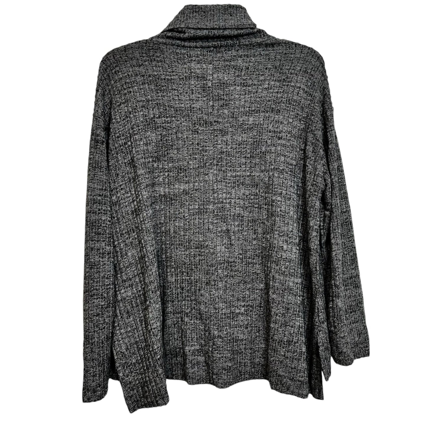 Top Long Sleeve By Maeve In Grey, Size: S