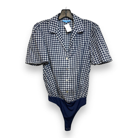 Bodysuit By Draper James In Checkered Pattern, Size: S