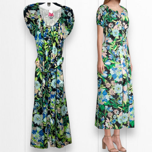 Full Bloom Voile Dress By Kate Spade In Floral, Size: S