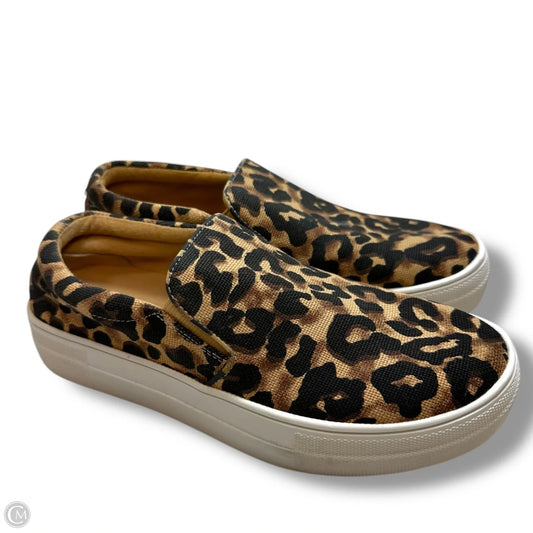 Shoes Flats By Steve Madden In Animal Print, Size: 6