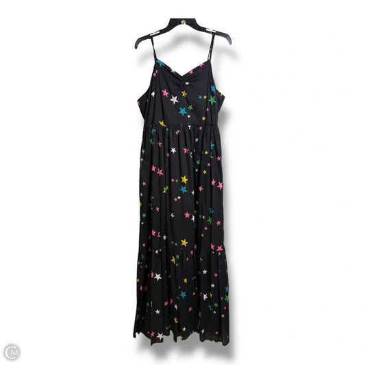 Dress Casual Maxi By Modcloth In Black, Size: Xl