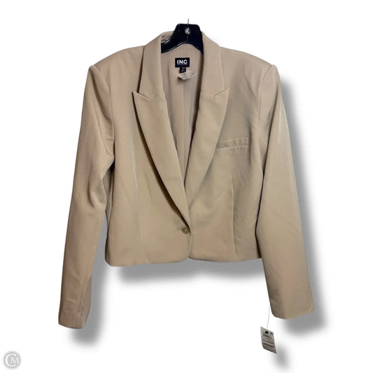 Blazer By Inc In Beige, Size: Xl