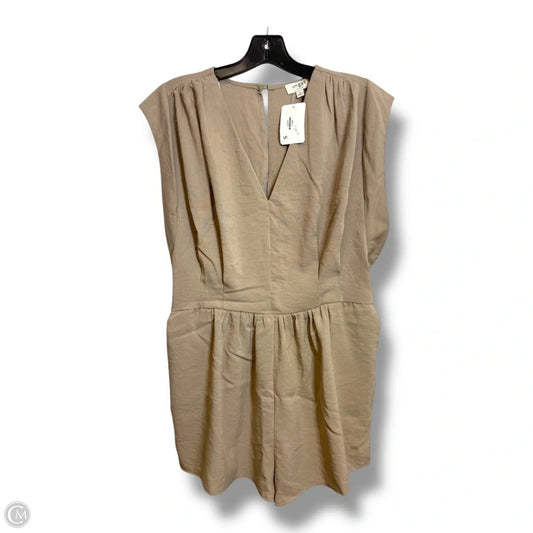 Romper By Umgee In Beige, Size: S