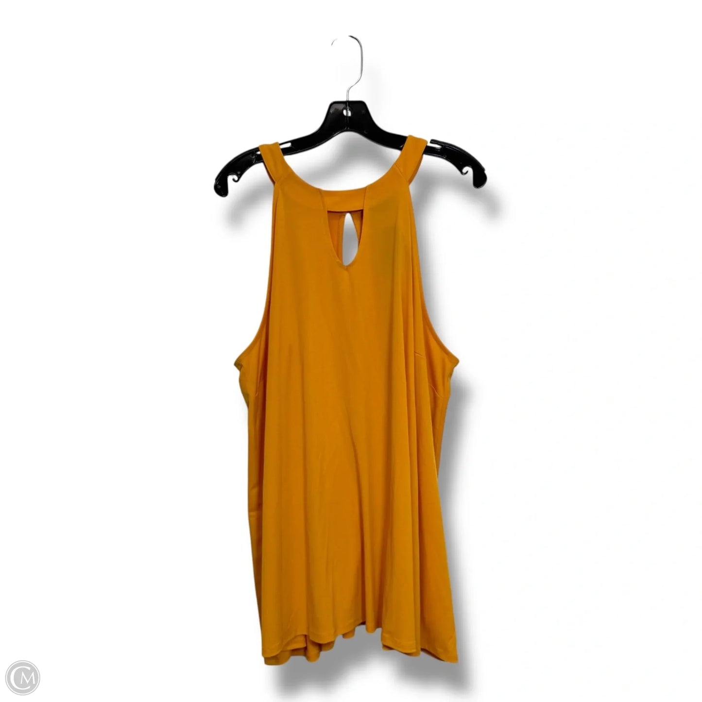 Top Sleeveless By Lane Bryant In Yellow, Size: 3x