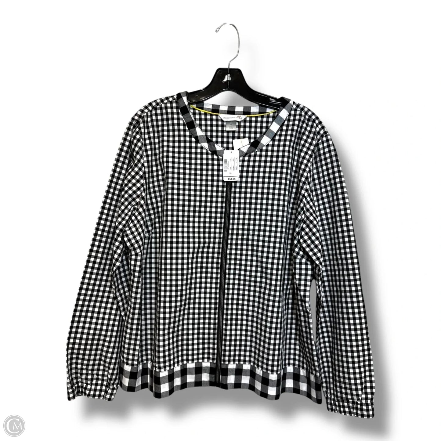 Jacket Other By Christopher And Banks In Plaid Pattern, Size: Xl