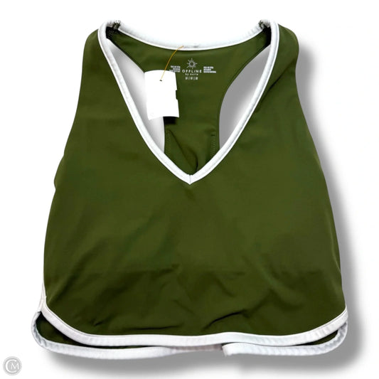 Athletic Bra By Aerie In Green, Size: M